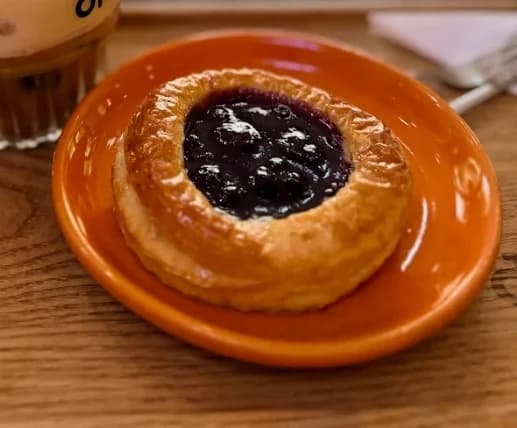 Blueberry Danish Pastry