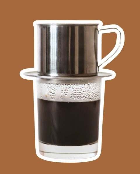 Traditional Vietnamese Black Coffee